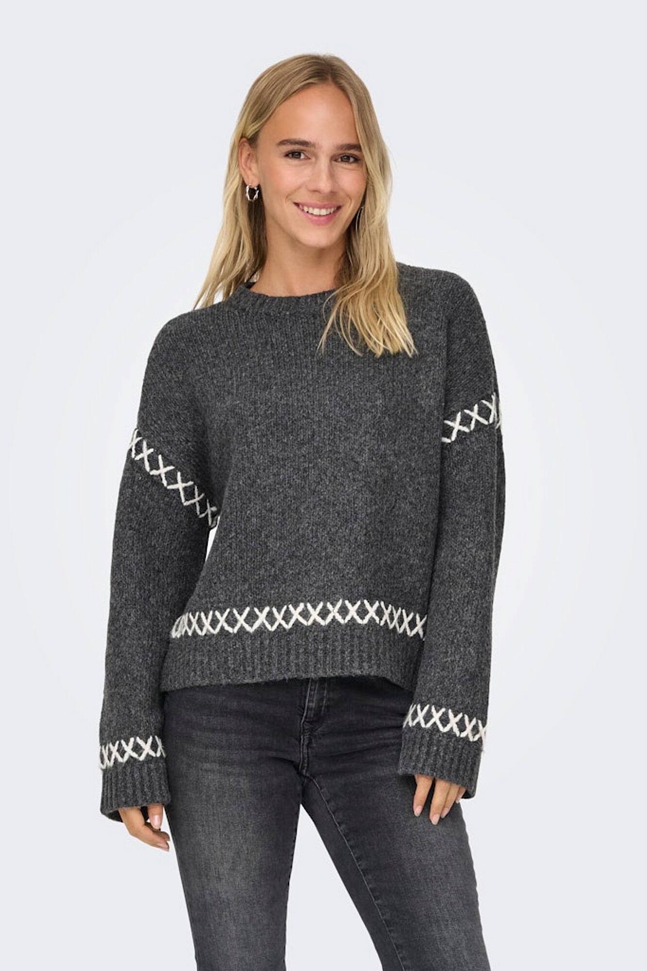 Only Jersey costuras en contraste