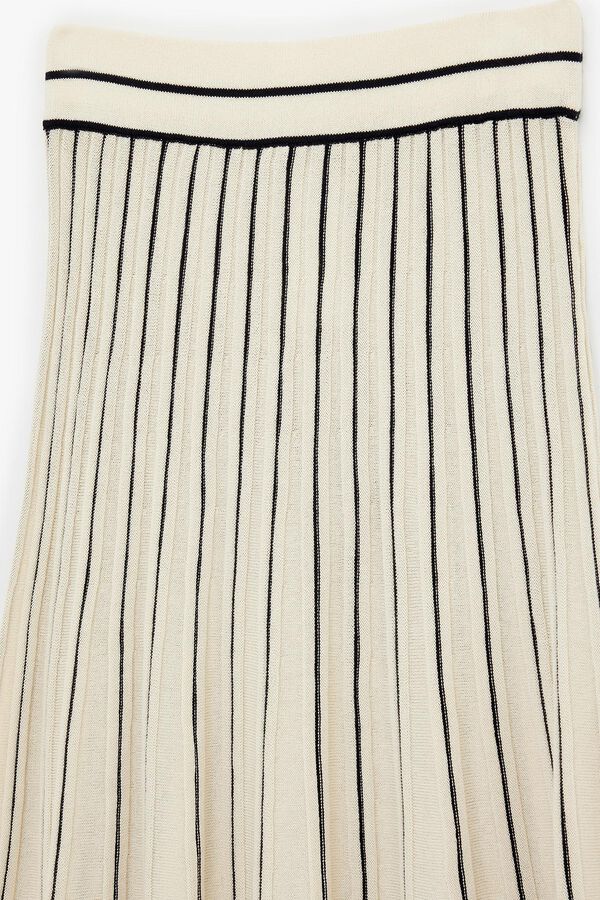 Koton Falda maxi de punto azul