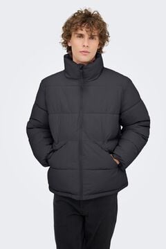 Only & Sons Casaco de penas com gola alta