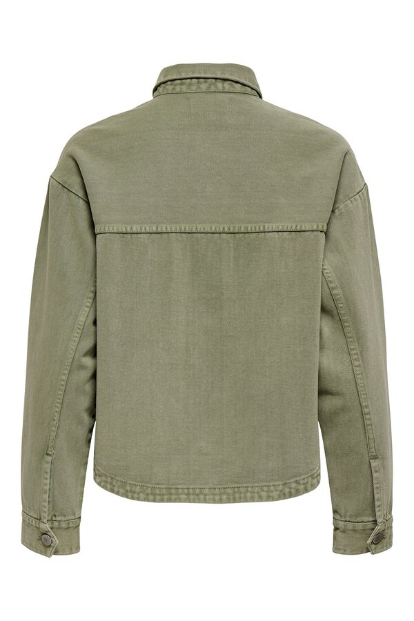 JDY Chaqueta vaquera verde