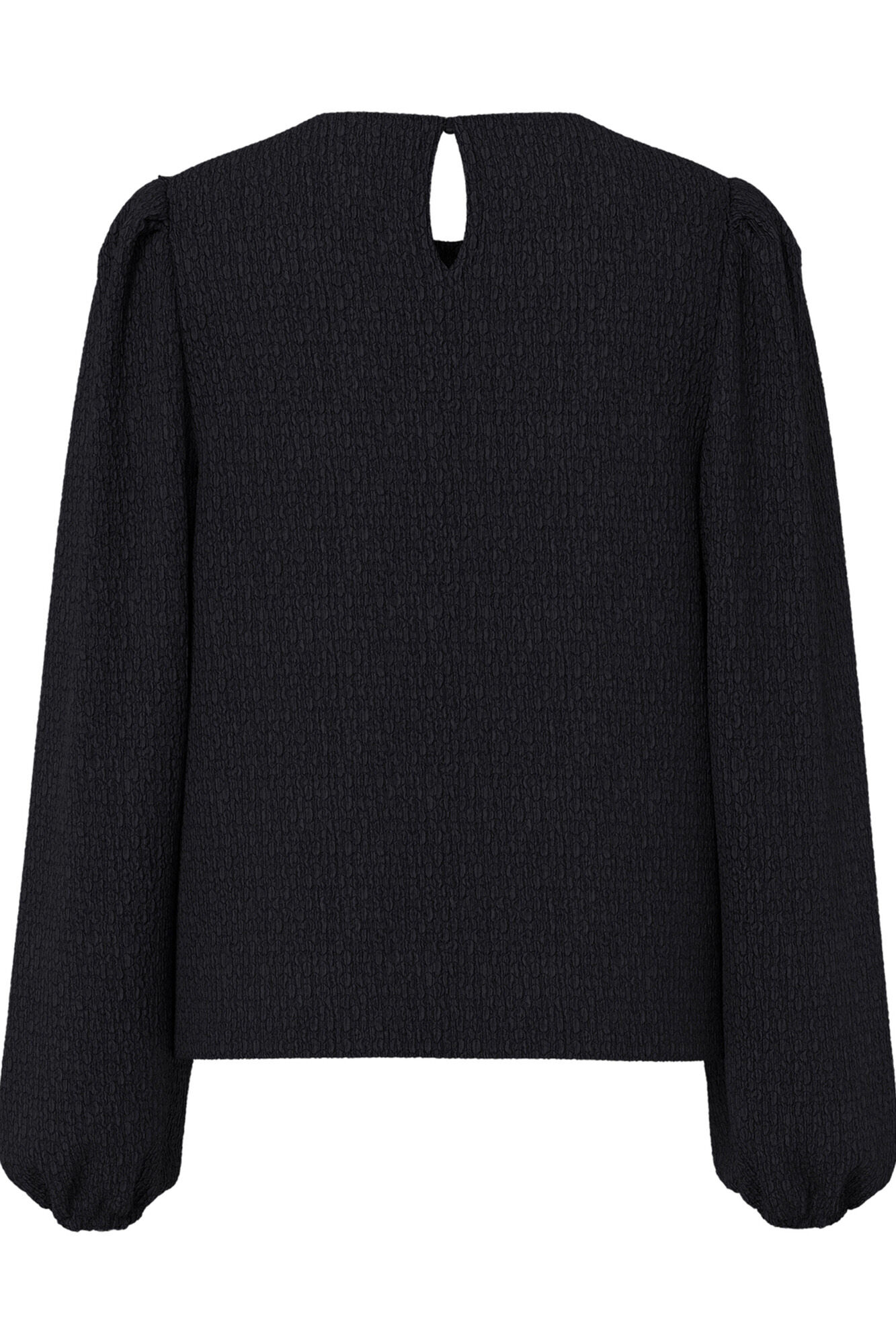 Pieces Top texturizado com punhos franzidos