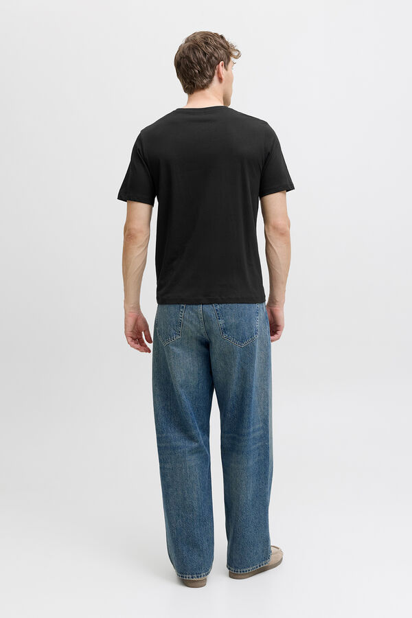 Jack & Jones T-shirt de corte regular  preto