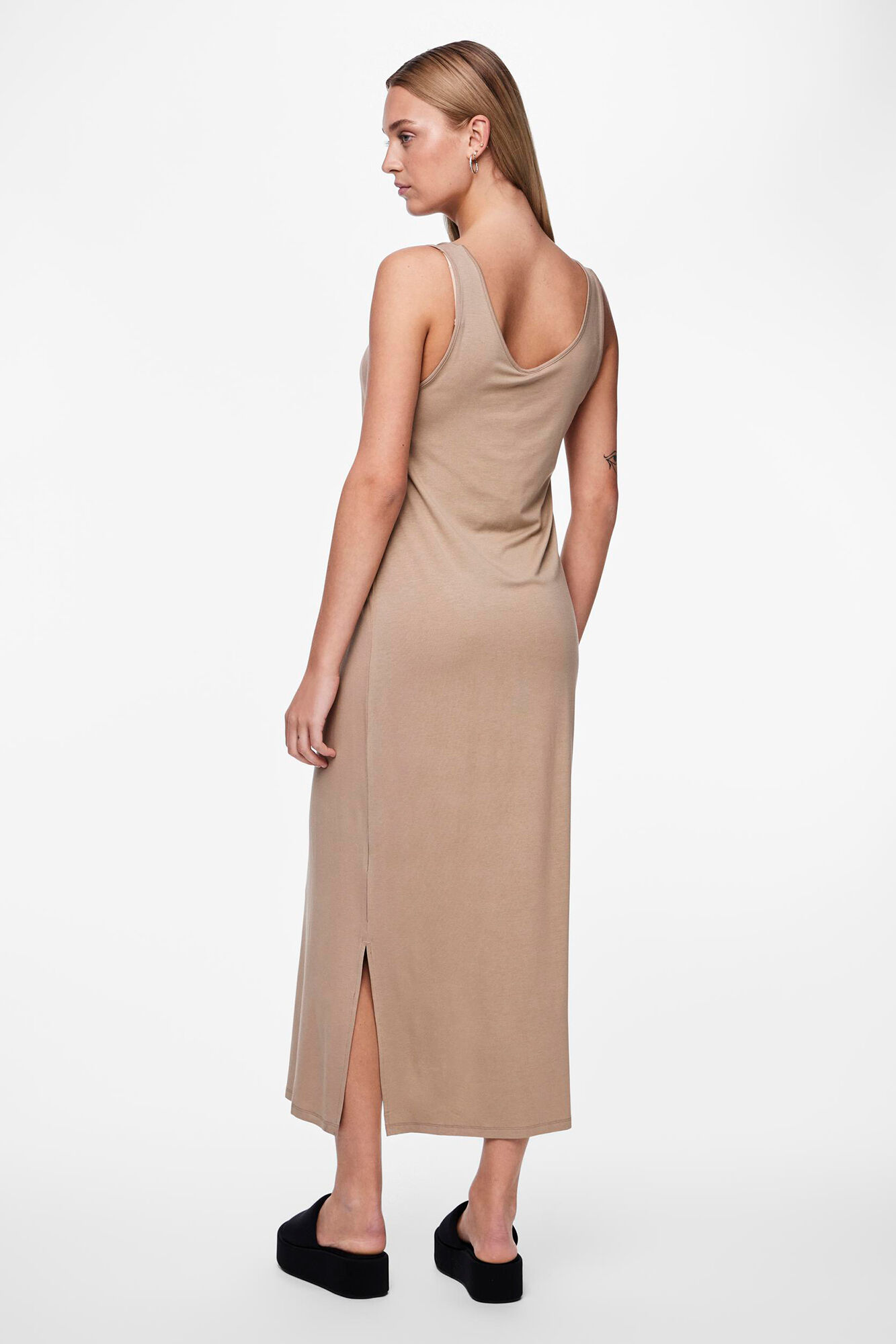 Pieces Vestido de al&ccedil;as midi