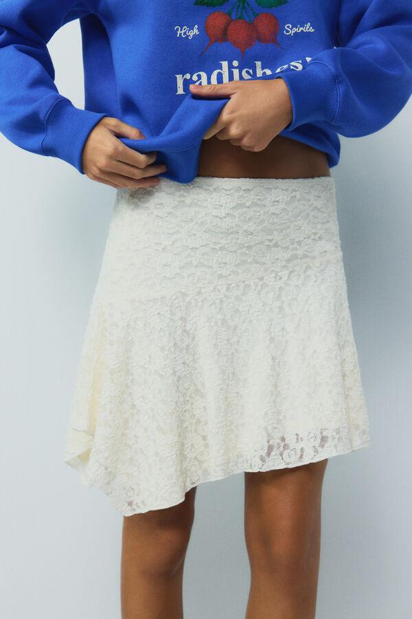 High Spirits Faerie Mini Skirt bege