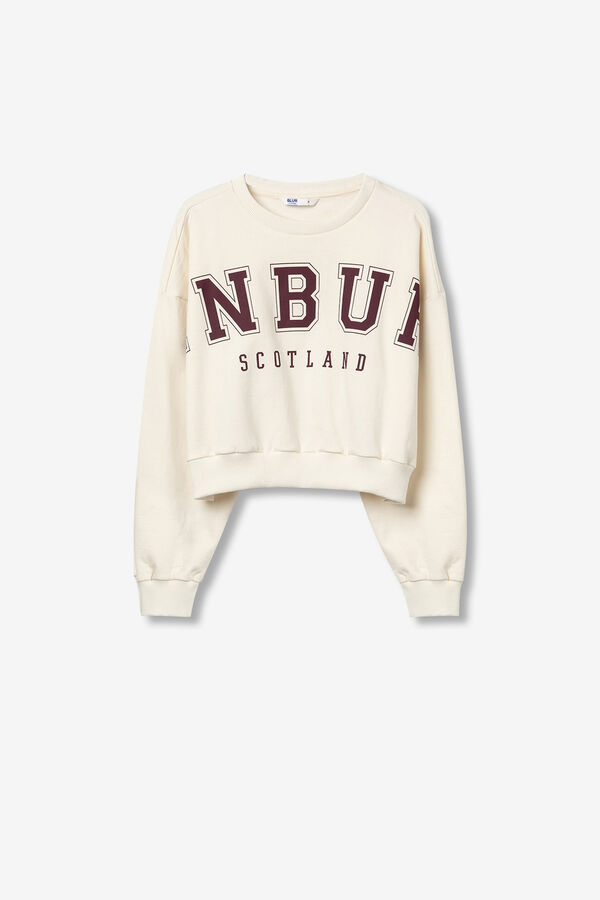 Tiffosi Young Relaxed printed sweatshirt brown