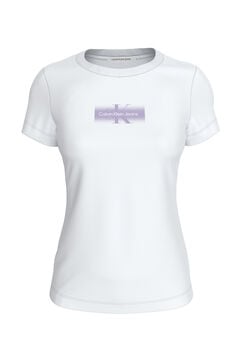 Springfield T-shirt manga curta de mulher  branco