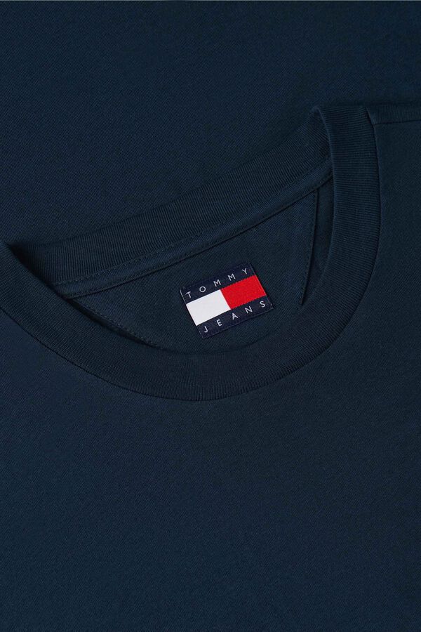 Tommy Jeans Slim fit short-sleeved T-shirt blue