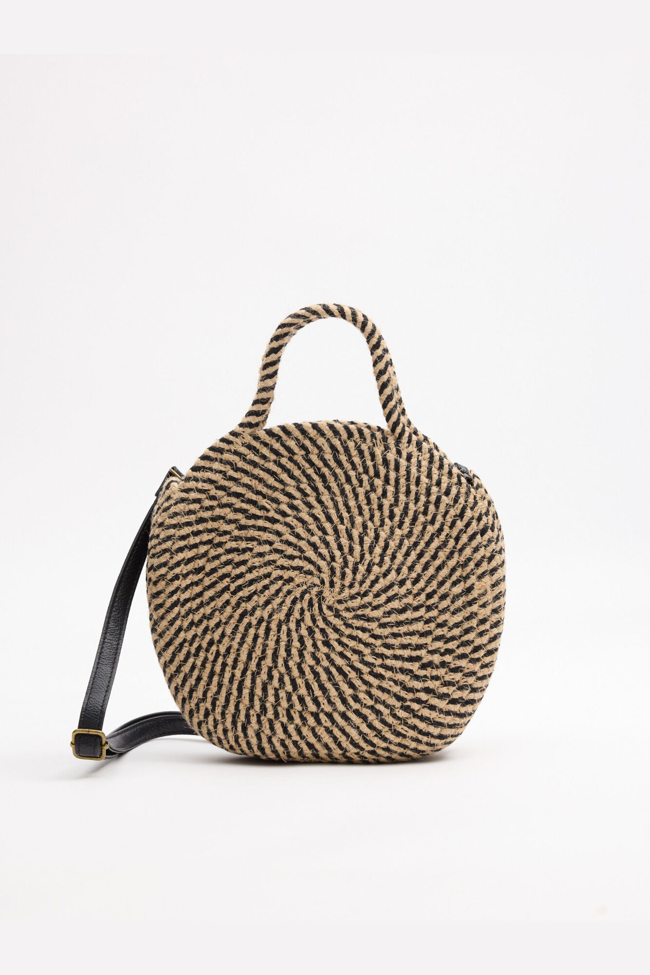 Inside Bolso redondo cuerda yute