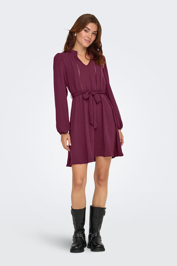 JDY Short fluid short dress red