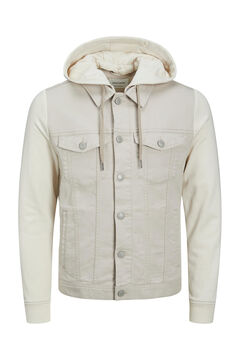 Springfield Combined hooded jacket gris