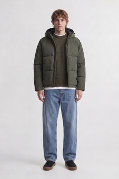 Jack & Jones Blus&atilde;o puffer com capuz