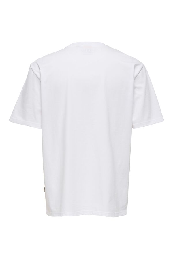 Only & Sons Short sleeve T-shirt white