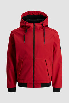 Springfield Lightweight hooded jacket rouge