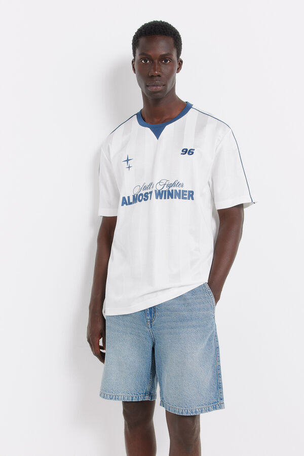 Springfield Teksas chino bermude ravnog kroja Plava