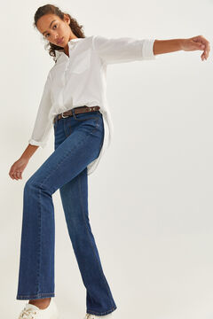 Springfield Kick flare jeans blue