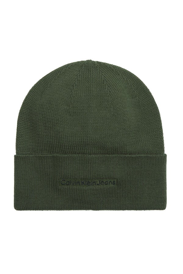 Calvin Klein Gorro de punto verde