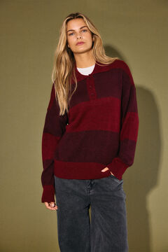 Noisy May Camisola de malha gola polo