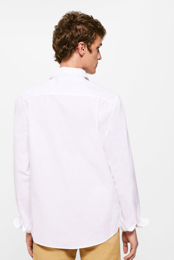 Springfield Chemise pinpoint blanc