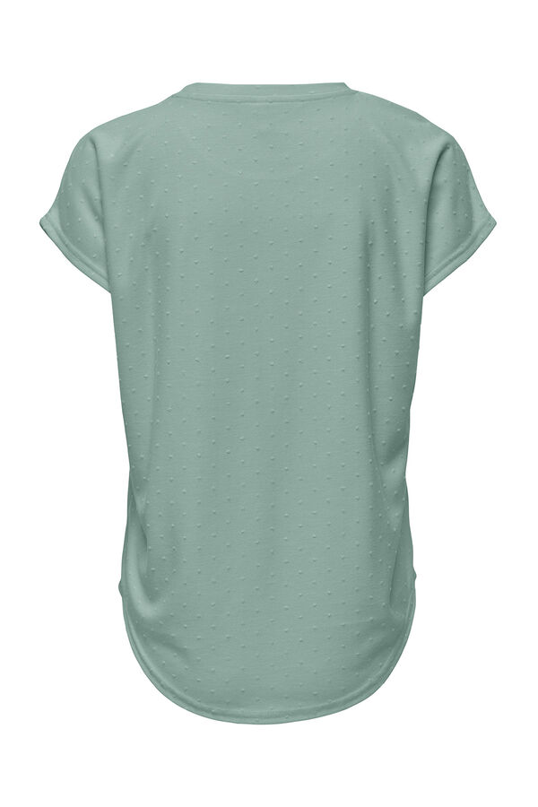 Only Plumetis T-shirt beige