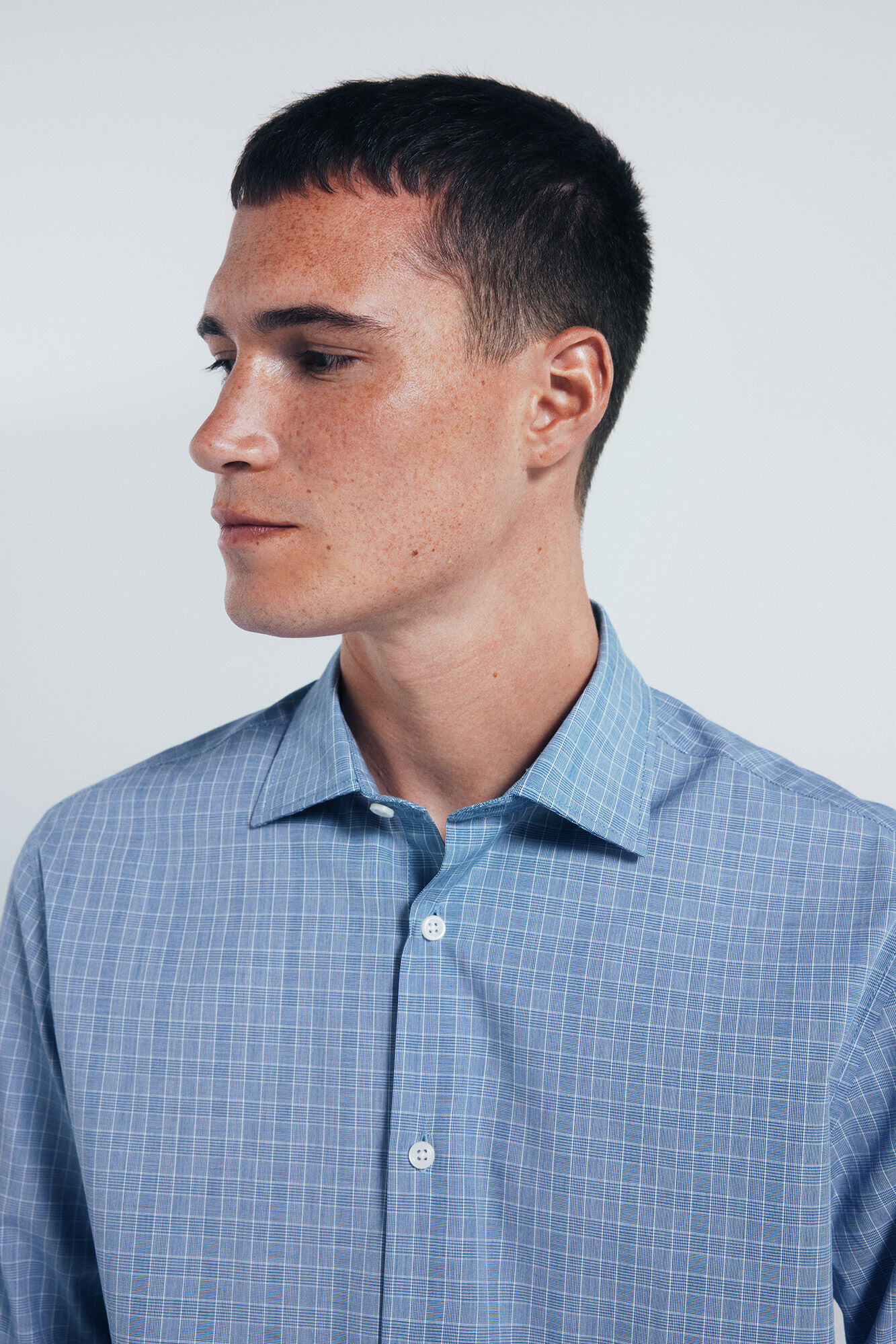 Springfield Checked poplin shirt