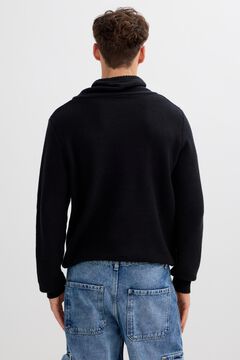 Inside Jersey de punto cuello alto