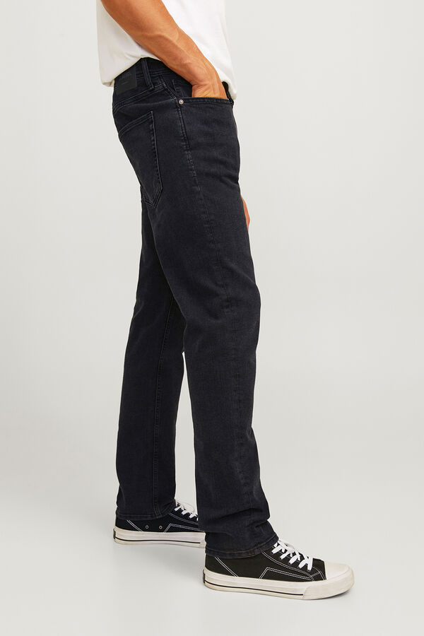 JJ REBEL Jeans corte recto negro