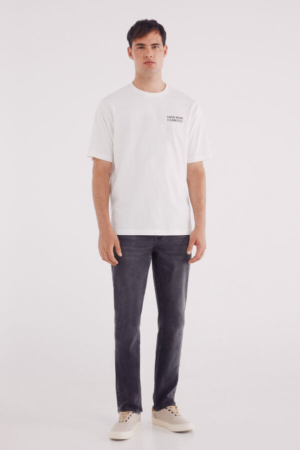 Springfield Jean slim gris foncé gris