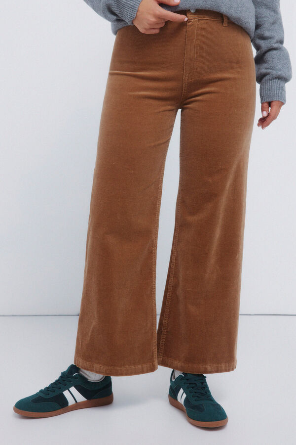 Springfield Corduroy sailor trousers nude