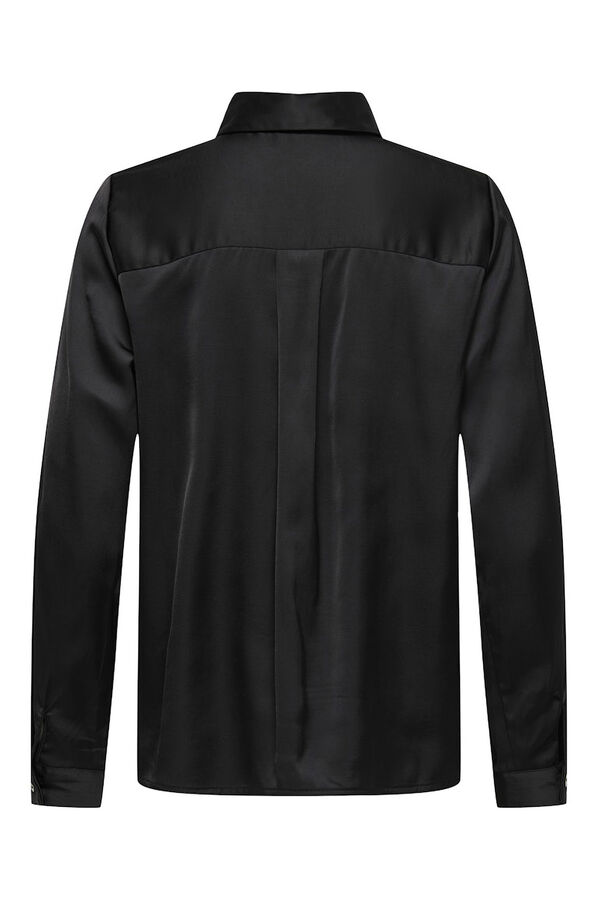 Only Satin shirt Crna