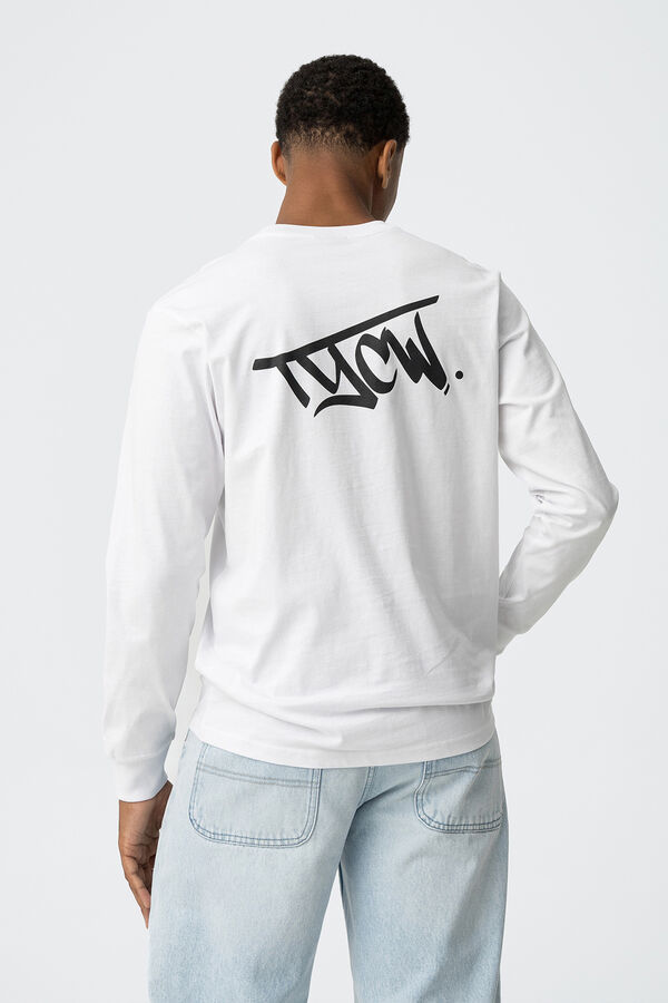 Tiffosi Young Long-sleeved T-shirt  white