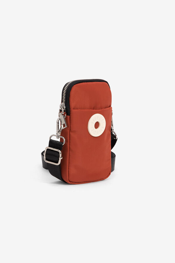 Springfield Nylon mobile phone bag royal red
