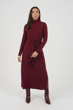 Brave Soul Vestido longo com cinto