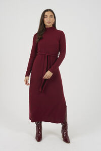 Brave Soul Vestido largo con cintur&oacute;n