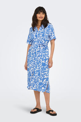 Vestido midi camisero