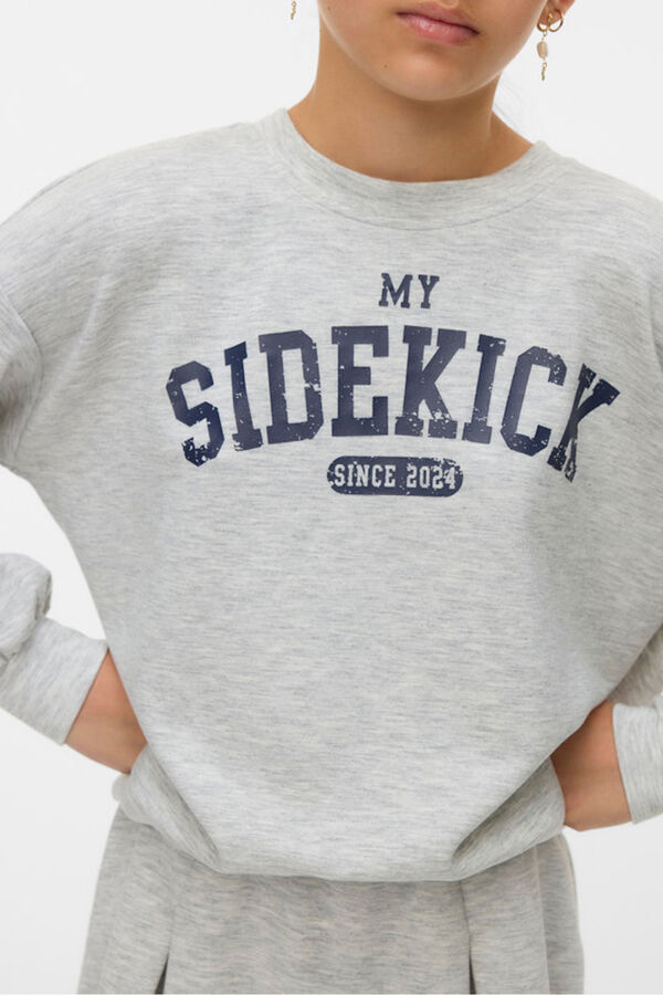 Vero Moda Girl Sidekick Sweatshirt grey