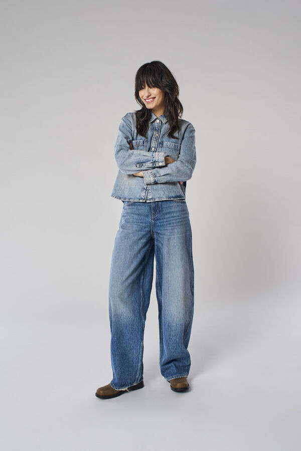 Only Jeans barrel azul