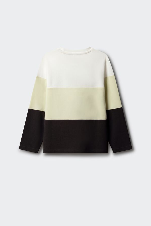 Springfield Kids Camiseta manga larga b&aacute;sica ni&ntilde;o negro