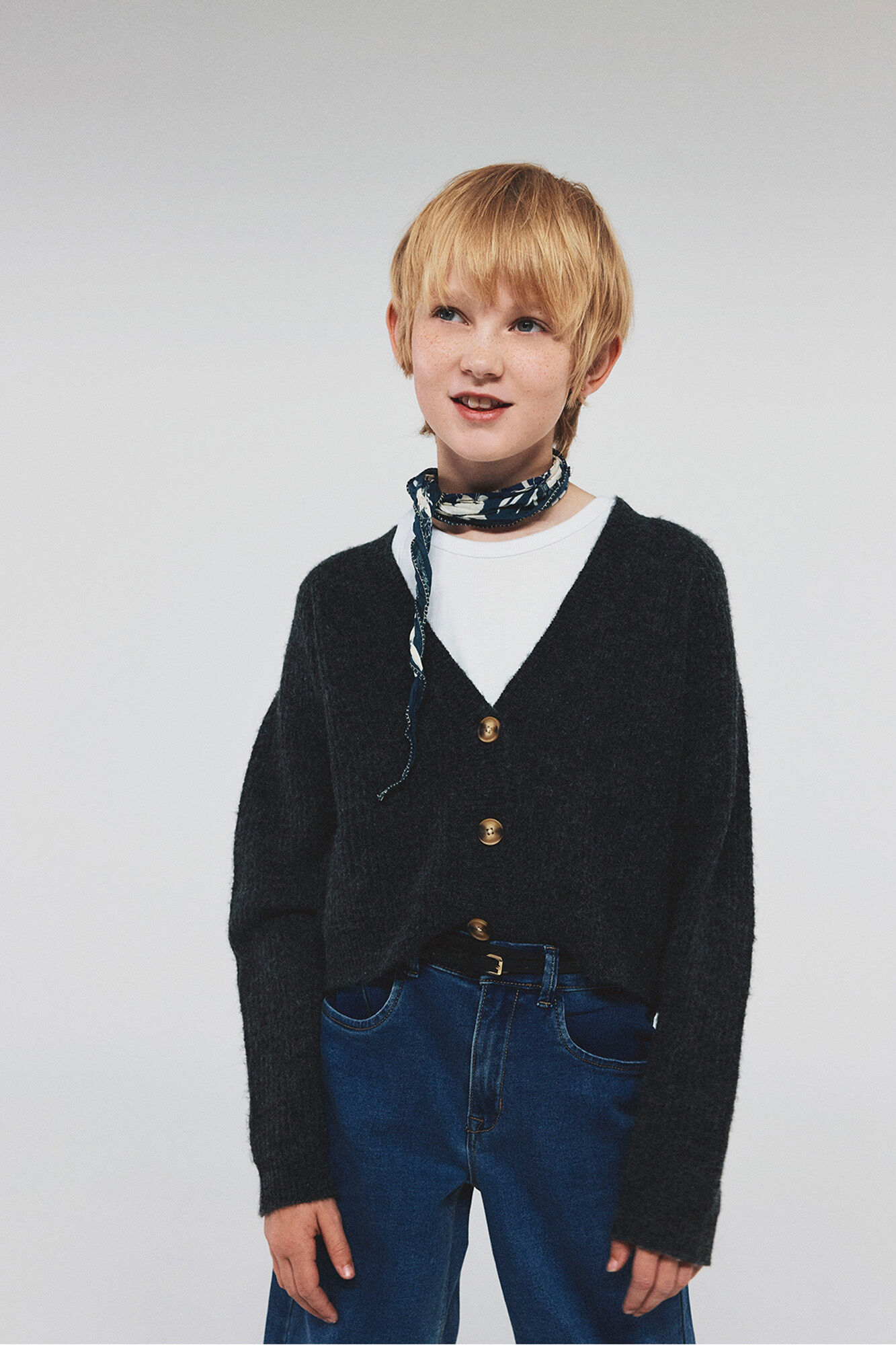 Name It Cardigan com bot&otilde;es