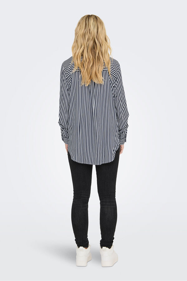 JDY Fluid long-sleeved shirt Bež