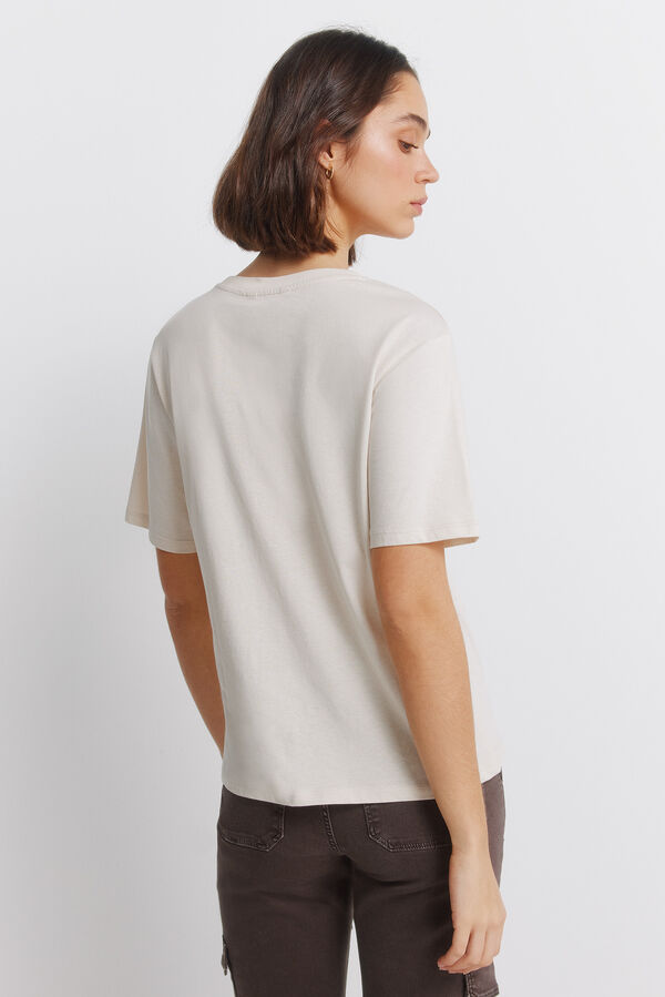 Springfield Short-sleeved T-shirt Le caf&eacute; grey