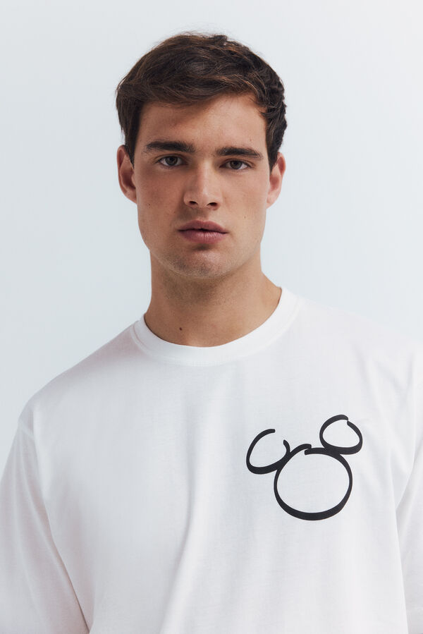 Springfield Mickey T-shirt Bež