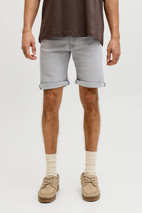 Jack & Jones Bermuda regular stone wash gris