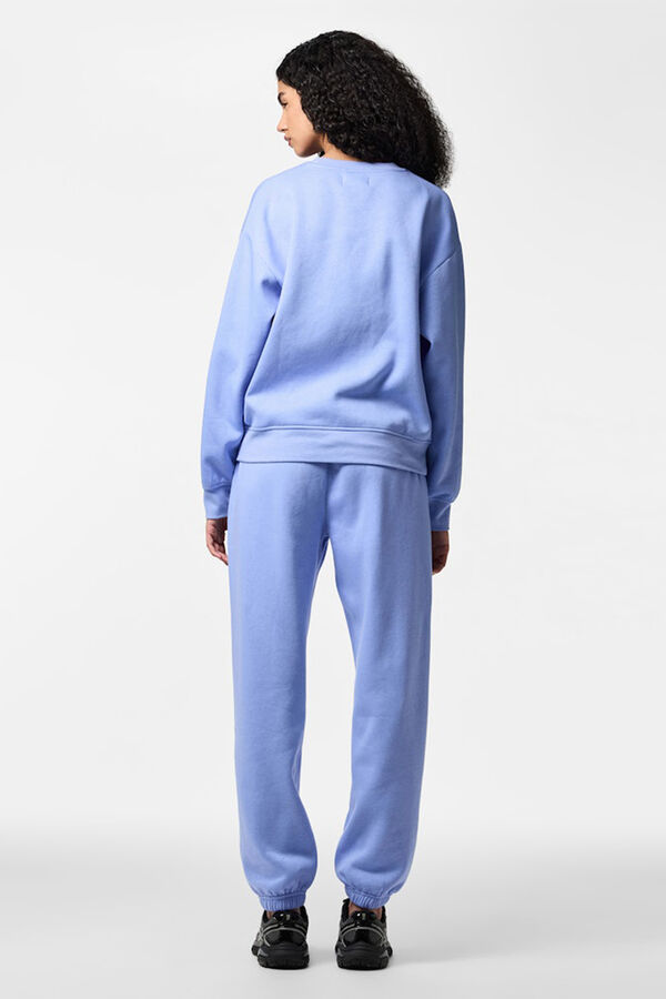 Pieces Cuffed jogger blue