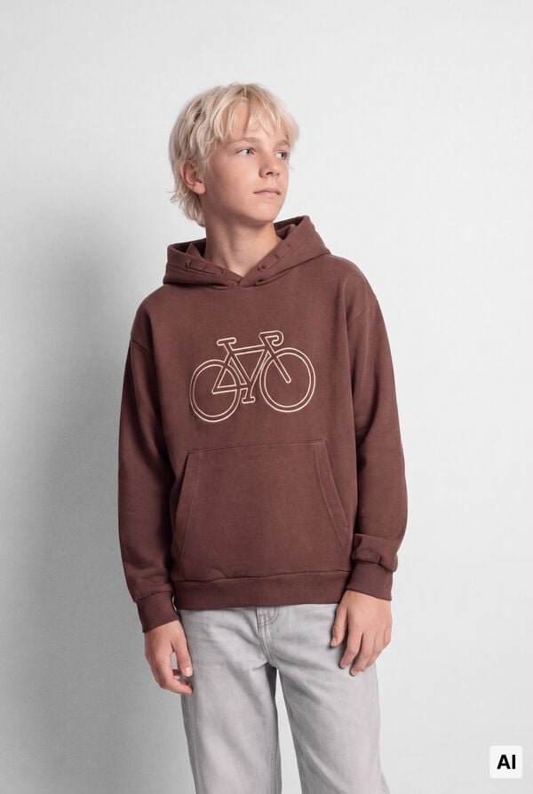 Springfield Kids Kids' basic bike sweatshirt nude