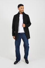 Brave Soul Double-layered coat black