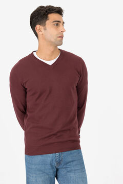 Springfield Essential Jersey-knit Jumper royal red