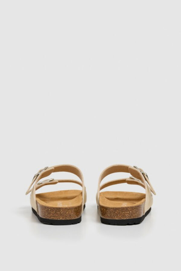 Pepe Jeans Buckle anatomical sandals printed