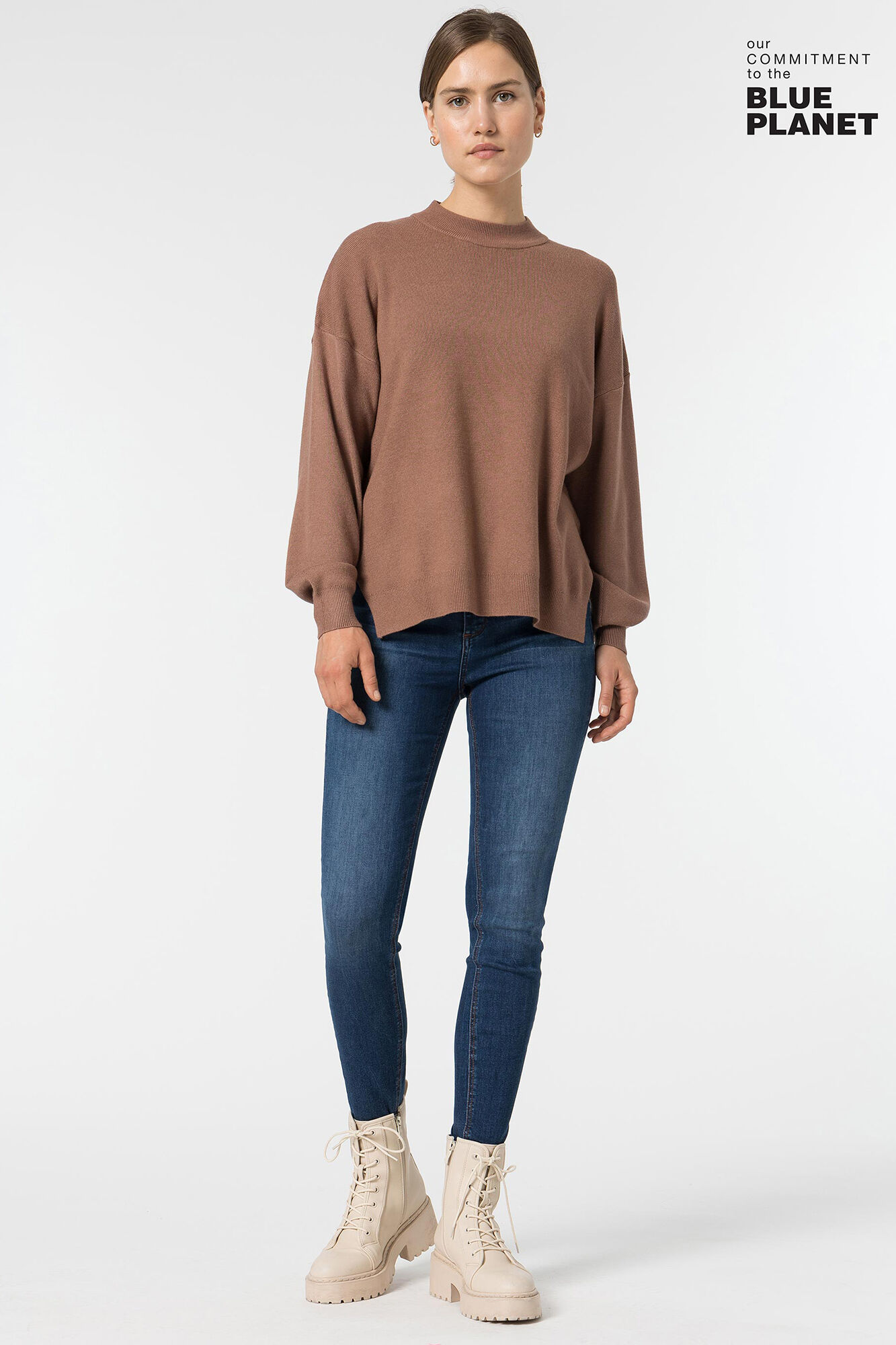 Tiffosi Jeans Skinny Tiro Alto