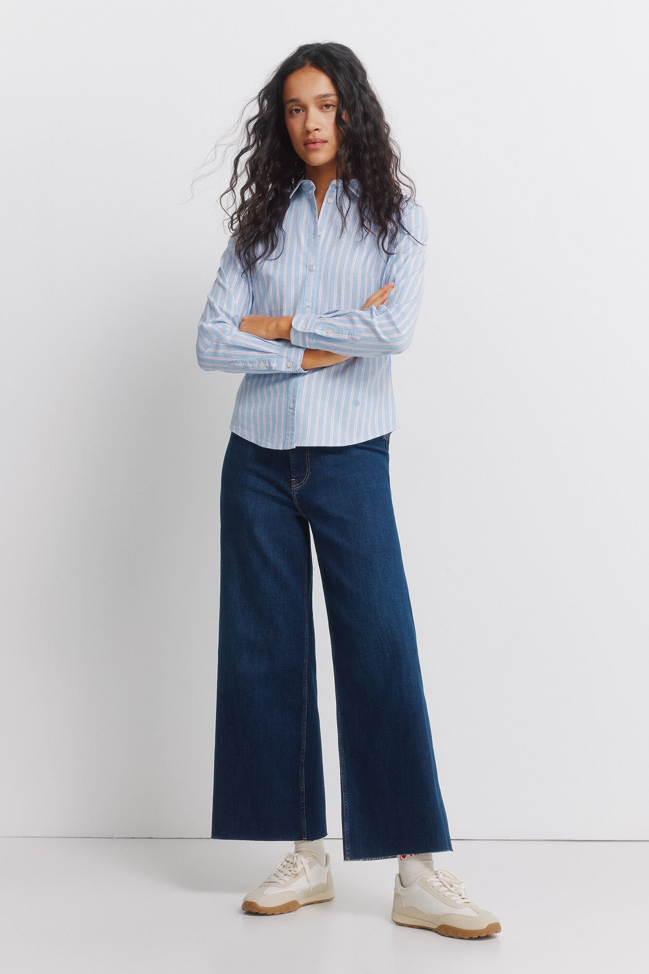 Springfield Camisa de algod&atilde;o Oxford