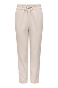 Only Pantal&oacute;n regular fit de lino